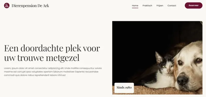 Dierenpension platform