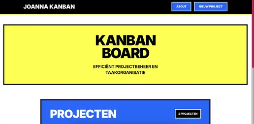 Kanban board project management